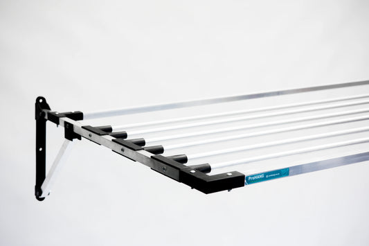ProHang 1.5m Aluminum Washing Line – Foldable Washing Line Wall Mounted